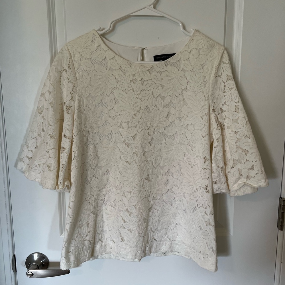 Banana Republic Lace Blouse